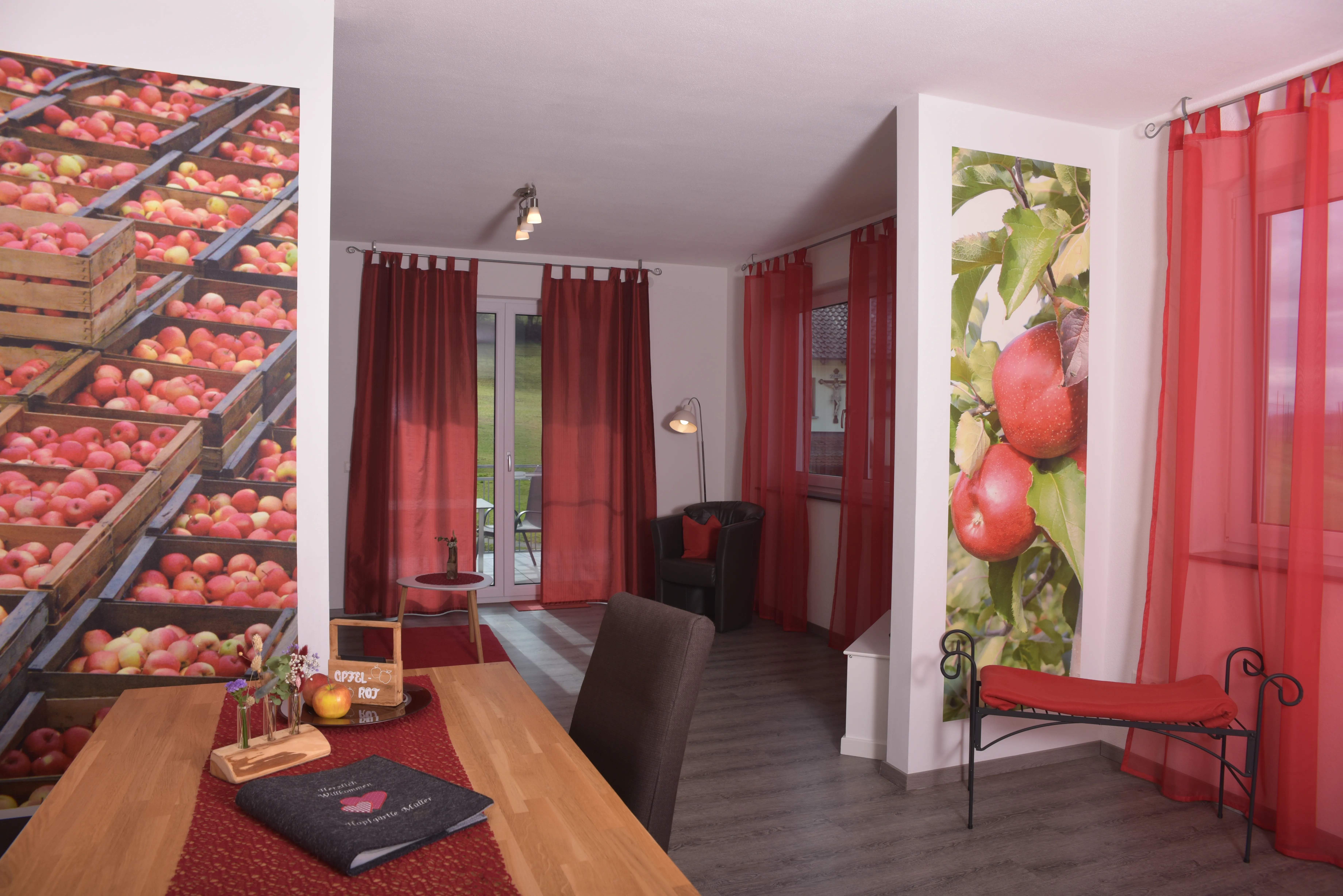 Die Ferienwohnung Apfelrot